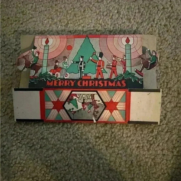 Vintage Christmas Card/box - Picture 1 of 6
